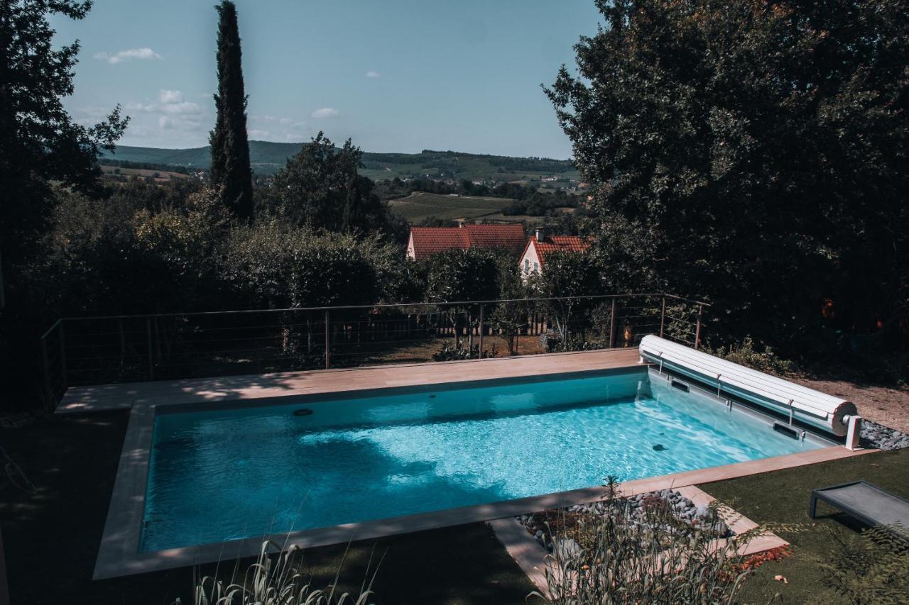La Ronde Des Bois - Romance Et Bien Etre - Jacuzzi Privatif-Piscine-Patio Mellecey ภายนอก รูปภาพ